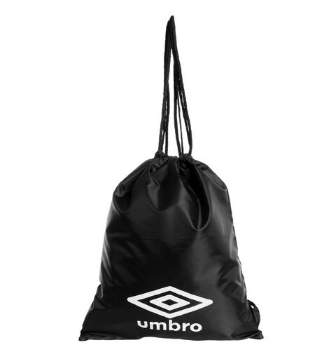 UMBRO Gymsack Sort 0 Gymsekk med snor for stramming